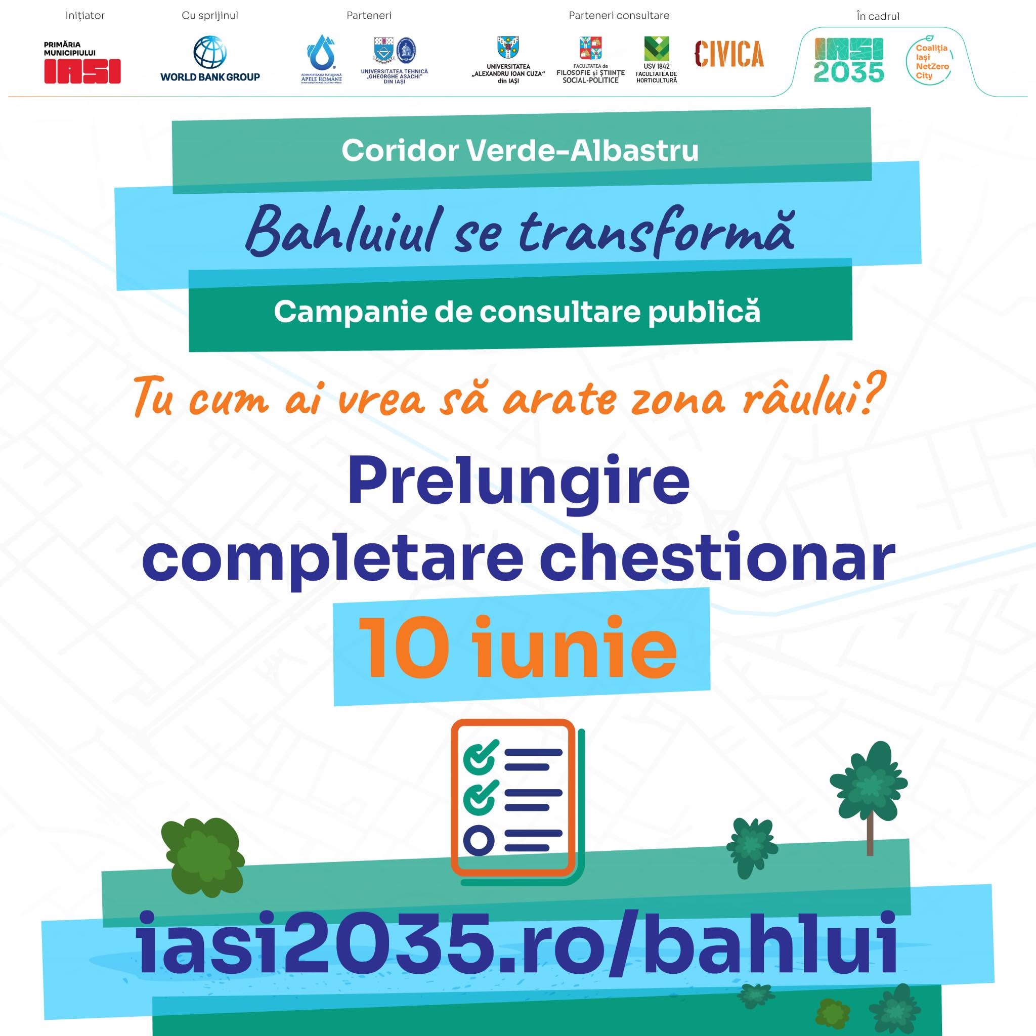 Coridor Verde Albastru Bahlui