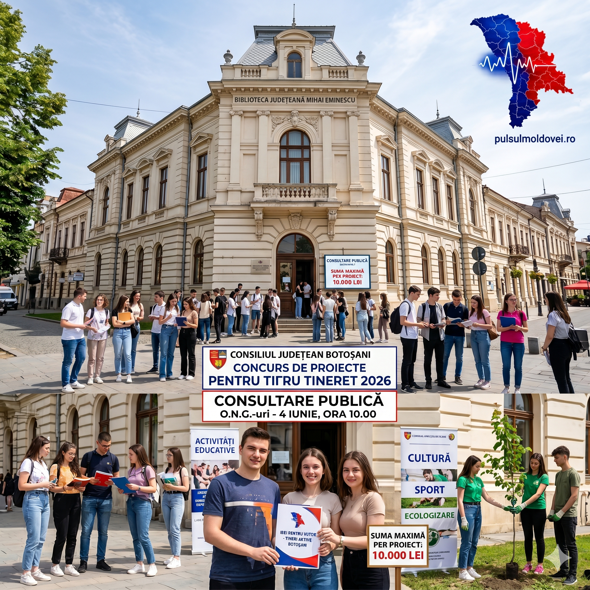 finantare tineret CJ Botosani 2026