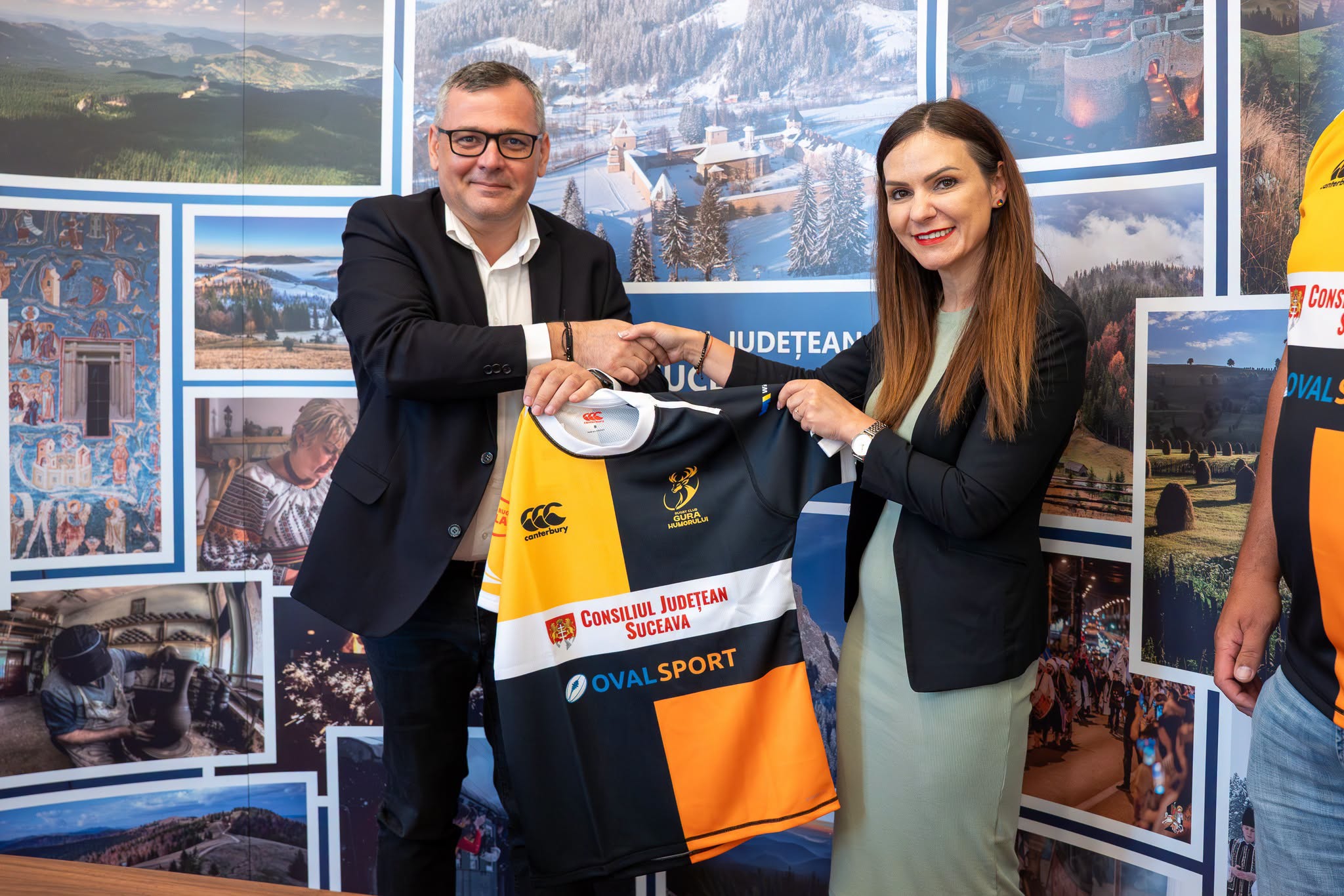 Cj Suceava principalul partener al Rugby Club Gura Humorului