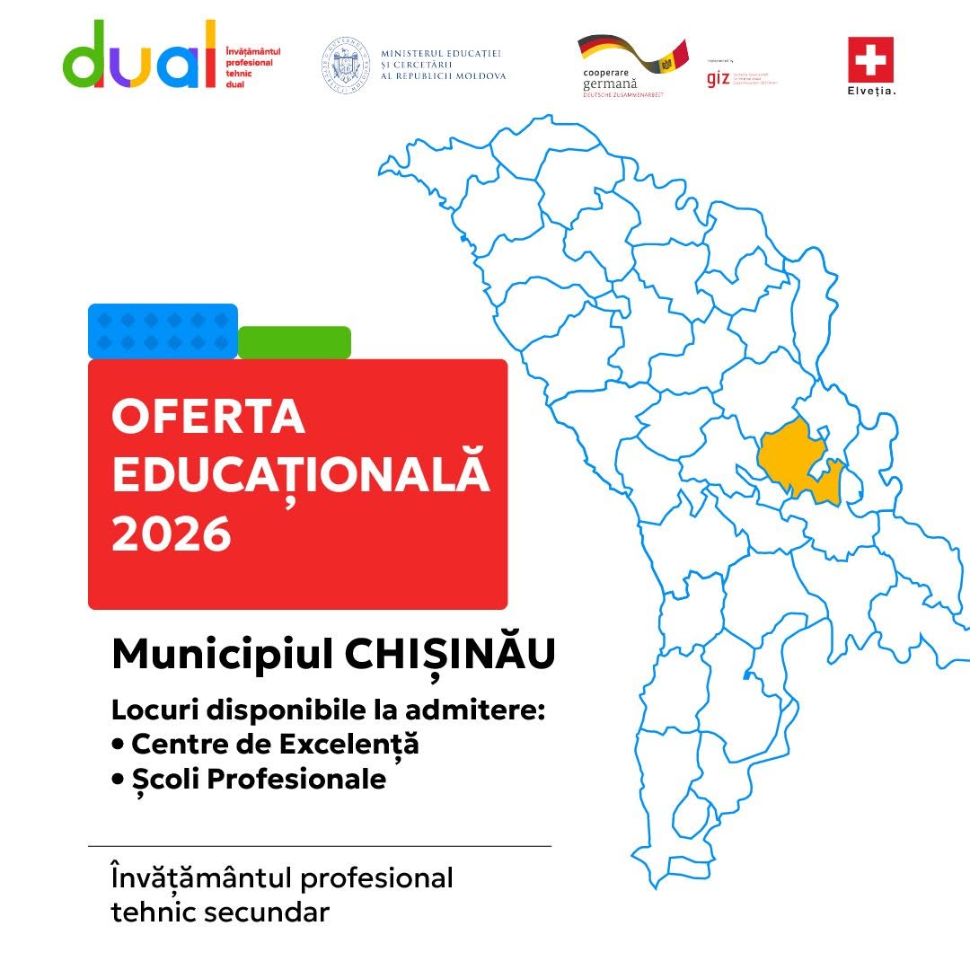 oferta educationala municipiul Chisinau