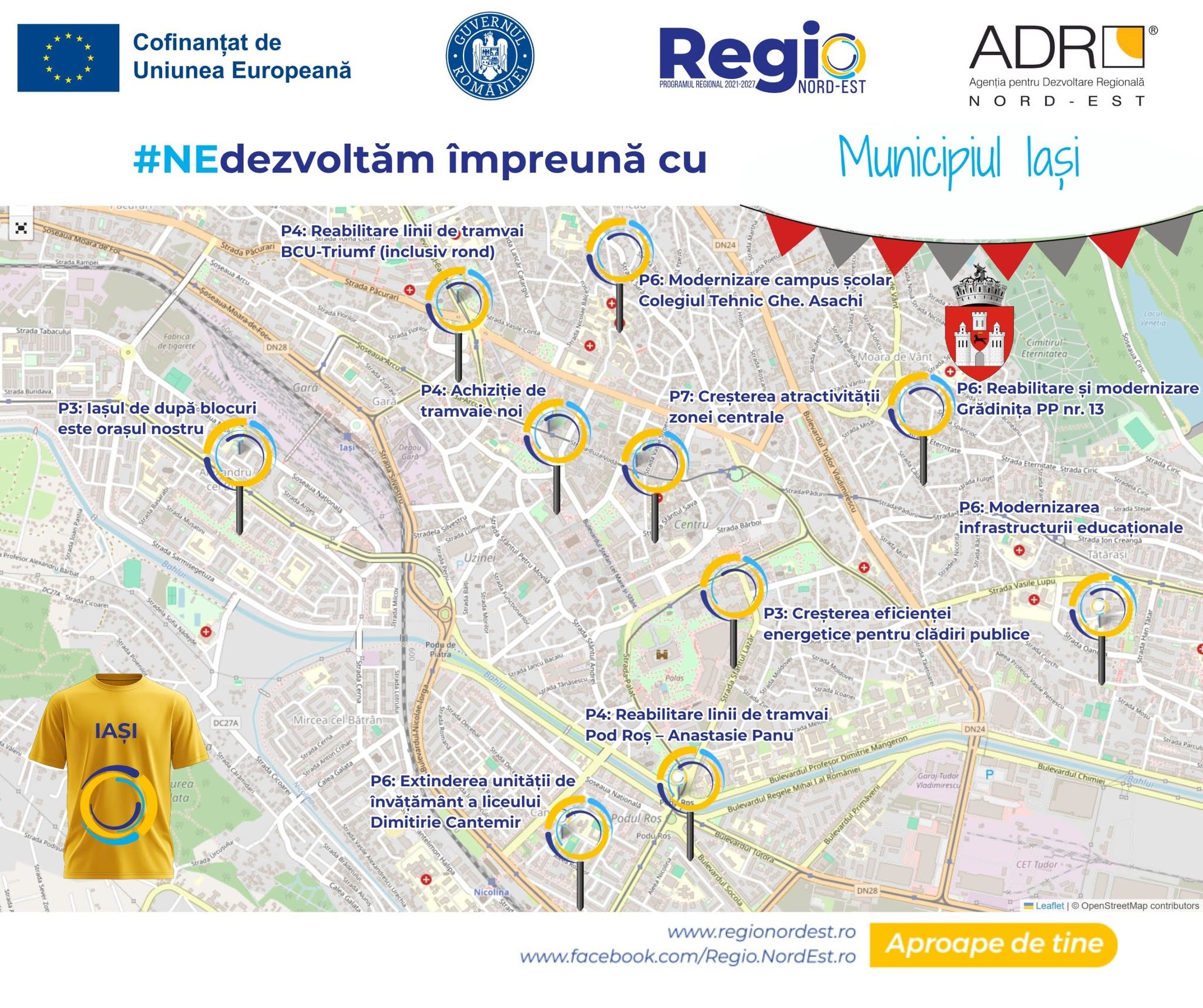 proiecte municipiul Iasi POR 2021-2027