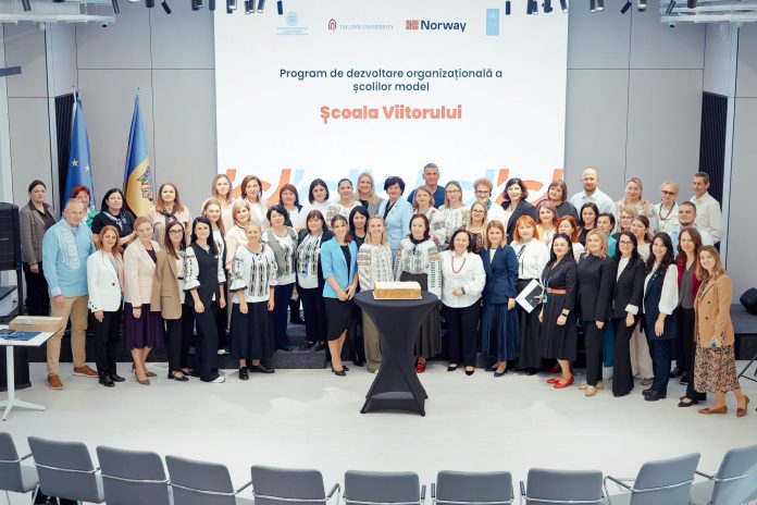 Cinci licee și gimnazii din Moldova participă la un program de dezvoltare organizațională inspirat din Estonia