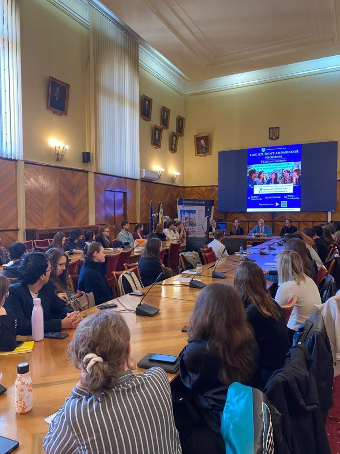 UAIC pregătește 70 de studenți pentru rolul de ambasadori ai universității